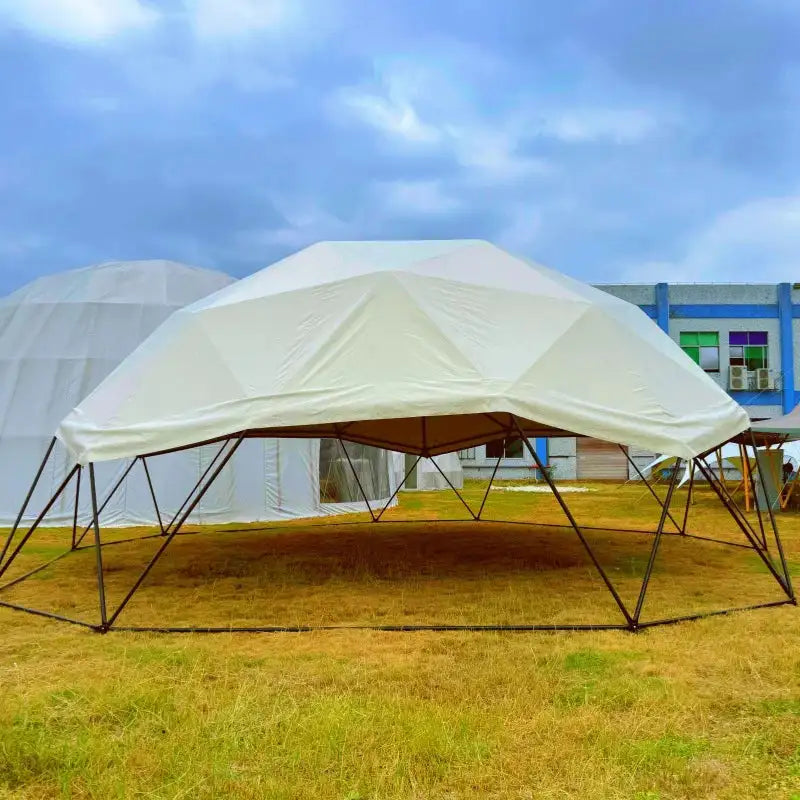 Arch Dome Tent Windproof Pavilion  Pergola Sun Room Exhibition PVC Sunshade Canopy  Wedding Shelter Tipi Outdoor camping - Lootquake
