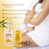 Vitamina E en aceite hidratante cuidado de la piel aclarante reafirmante masajeador corporal aumenta la elasticidad de la piel Vitamina E para aclarar la piel