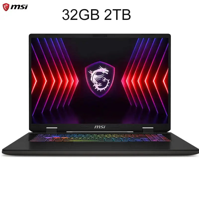 Portátil MSI Sword 17 HX 2024 de 17 pulgadas, pantalla IPS 2.5K QHD de 240 Hz, netbook i7-14700HX, 16 GB, 1 TB SSD, RTX4060, para juegos