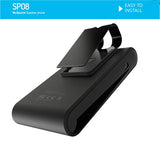 Altavoz Bluetooth 5.4, kit manos libres para coche, clip para visera, receptor de audio inalámbrico, altavoz, reproductor de música, accesorios para coche