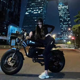Bicicleta eléctrica de carretera Ebik Black Warrior de 3000 W, 60 V, 45 Ah, para adultos, todoterreno de 20 pulgadas, con neumáticos anchos, 2000 W.