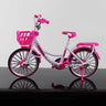 Creative Alloy Bicycle Model Ornament Mini Metal Bike Toy Collectible