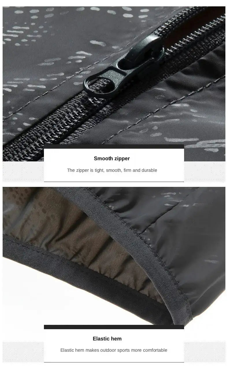 Camping Waterproof Jacket Men Women Windbreaker Men Raincoat Rain Jacket Men Waterproof Hiking Climbing Clothes Sun Protection - Lootquake