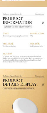 Crema facial reafirmante con colágeno SADOER sknicare Cremas faciales hidratantes Crema facial Productos de belleza para el cuidado de la piel del rostro