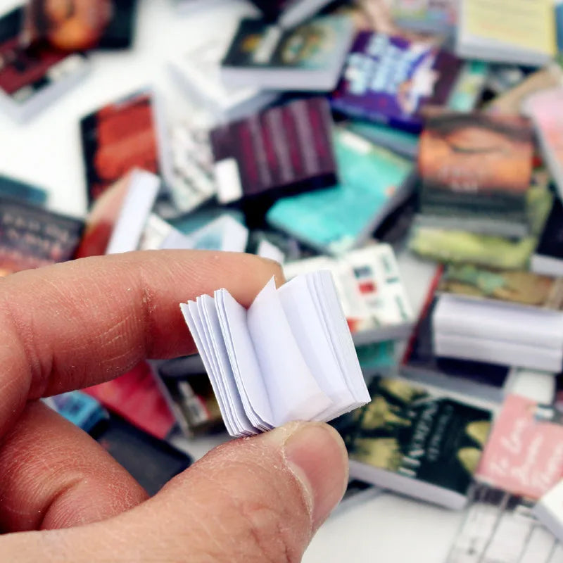 10pcs New Miniature Dollhouse Magazines Books Model for Blyth BJD Doll Accessories - Lootquake
