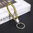 Originality PU Leather Metal Organization Rope Keychain Personality Custom Name Text Keyring Car Moto Key Ring Chain Gift - Lootquake