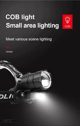 1000000LM XHP360 High Power Fishing Headlamp Rechargeable Light Headlight Camping Hiking Led Flashlights Power Bank Head Lamp - Lootquake