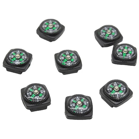 Mini Watch Strap Button Compass for Paracord Bracelet Survival Mini Pocket Compass Outdoor Hiking Camping Accessories - Lootquake
