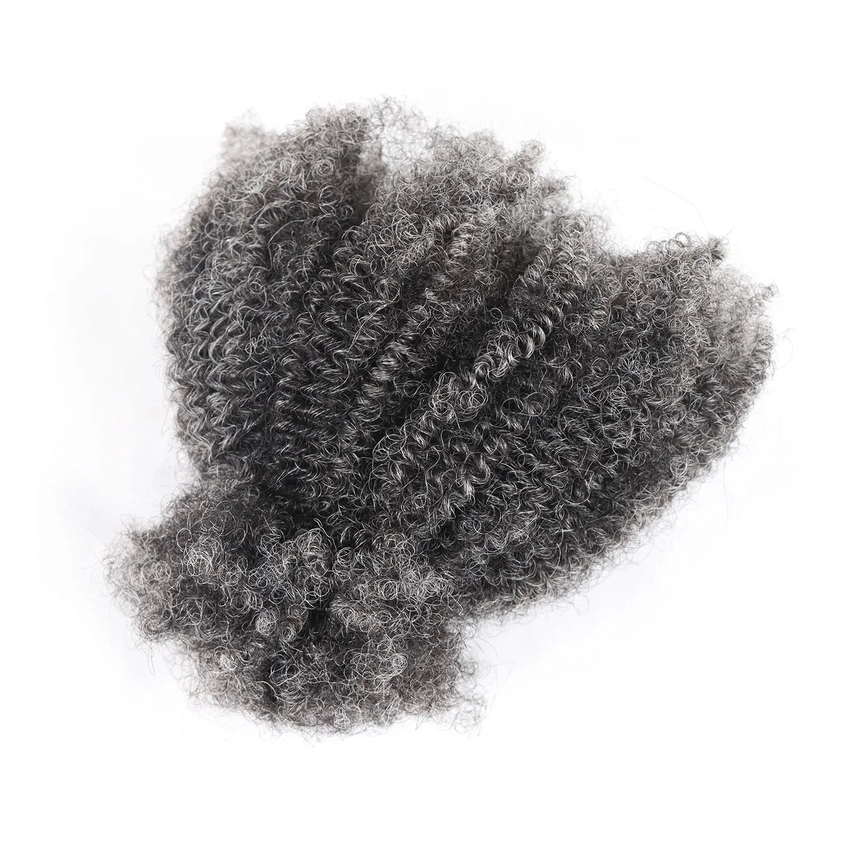 50g Afro Kinky Curly Bulk Human Hair | Braiding & Crochet Hair Extensions