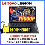 Lenovo LEGION Y9000P 2024 intel i9-14900H core Geforce RTX4060 8GB 16/32GB RAM 1/2TB SSD 16" 2.5K 240Hz Screen - Lootquake