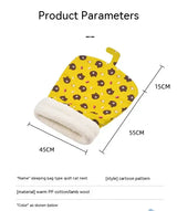 Tunnel Cat Nest Dog Nest Four Seasons Universal Warm Closed Cat Bed Pet Supplies Cartoon Cat Nest Mat Pet Mat Pet Sleeping Bag - Lootquake