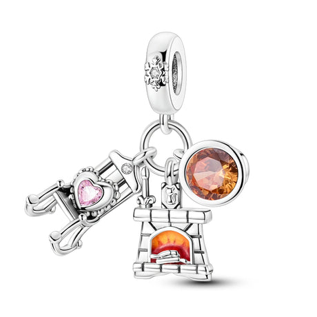 Coffee Cup Charms 925 Silver Beads For Woman Fit Original Bracelet Making Fashion Jewelry - Lootquake