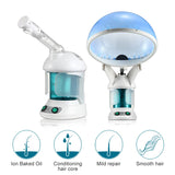 Vaporisateur vapeur pour le visage et les cheveux, humidificateur, brumisateur nano chaud, vaporisateur d'ozone pour le visage, hydratant pour les cheveux, appareil à vapeur pour salon à domicile