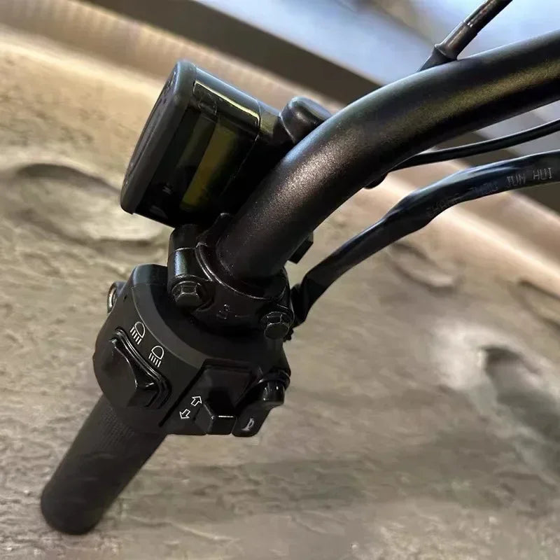 Bicicleta eléctrica de carretera Ebik Black Warrior de 3000 W, 60 V, 45 Ah, para adultos, todoterreno de 20 pulgadas, con neumáticos anchos, 2000 W.