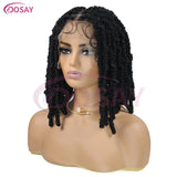 36" Fulani Cornrows & Knotless Box Braids Wig | 360 Full Lace | Baby Hair | Black Women