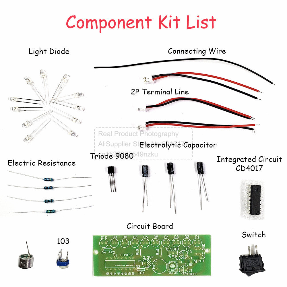 Kit de altavoz Bluetooth para bricolaje, electrónica, proyecto de soldadura, práctica de soldadura, ensamblaje, kit electrónico para bricolaje, componente, altavoces de 2 x 3 W