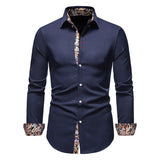Men's Shirt with Collar White Shirts Man Long Sleeve Men's Shirts 2023 Mens Polo Shirts for Men Famous Brands - Lootquake