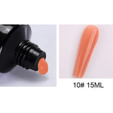 15Ml Nail Extension 3 colors Poly UV Gel,Transparent/ Pink/White Gel For DIY Nail Art,Multi-function UV Gel Nail Art Tools 1&