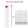 KACO Gel Pens Sets School Office Supplies for Kids 0.5mm High-capacity Heart / Star Sign Writing Gadgets Love Gift Cute Items