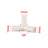 PVC Connector Inne Diameter 12mm Straight Elbow Tee 4-Way Joint 60/90/120/135 Degree Tee Garden Pipe Adapter DIY Tent Fittings - Lootquake