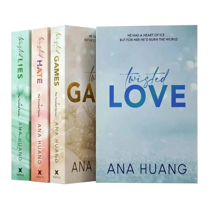 1 Libro Serie Twisted Por Ana Huang Libros Amor / Juegos / Odio / Mentiras Libro de bolsillo en inglés