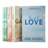 1 Libro Serie Twisted Por Ana Huang Libros Amor / Juegos / Odio / Mentiras Libro de bolsillo en inglés