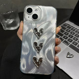Luxury 3D Love Heart Soft Phone Case