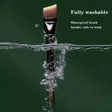 Foundation Brush Gradient Color Powder Foundation Brush Bevel Angle Treatment Brush Professional Beauty Tools Makeup Br ﻿
