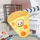Labubu Doll Clothes, 17cm In Size, With A Piece Of Labubu, A Tomato Pizza Hanging Ornament, A Kid'S Clothes, And A Child'S Gift