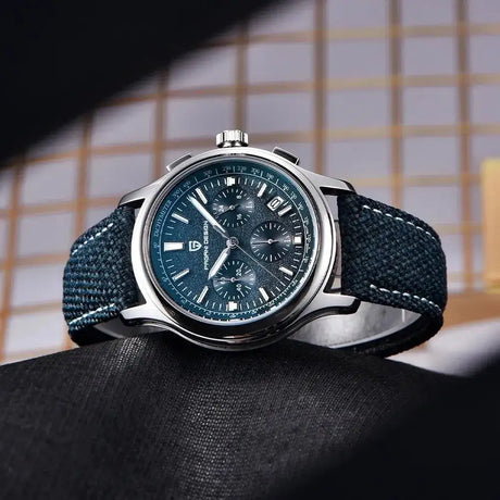 New PAGANI DESIGN 40MM Multifunctional Men's Quartz Watch Luxury Sapphire Glass AR Coated Chronograph Men's Watch - Lootquake