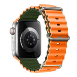 Correa de silicona para reloj de 44 mm, 40 mm, 49 mm, 45 mm, 41 mm y 38 mm, accesorio para iWatch Ultra 2 series 7, 6, 5, SE, 8 y 9