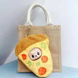 Labubu Doll Clothes, 17cm In Size, With A Piece Of Labubu, A Tomato Pizza Hanging Ornament, A Kid'S Clothes, And A Child'S Gift