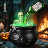 Witch Cauldron with Mist & LED