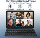 Étui cadeau en silicone K30, 2 Go de RAM, 32 Go de ROM, écran 10,1 pouces, MTK9863, Android 9.0, appel téléphonique, tablette PC, quad-core, caméra frontale, Wi-Fi, cartes SIM