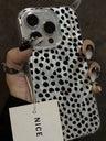 Leopard Love Point Print Phone Case