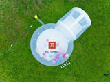 Inflatable bubble house PVC tent includes blower/protective carpet/PVC repair glue/air pump/colorful balloons/free shipping - Lootquake