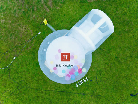 Inflatable bubble house PVC tent includes blower/protective carpet/PVC repair glue/air pump/colorful balloons/free shipping - Lootquake