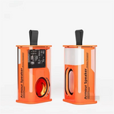 Enceinte Bluetooth K08, barre de son LED clignotante, caisson de basses portable pour l'extérieur et l'intérieur, prise en charge de la carte TF, radio FM, étanche