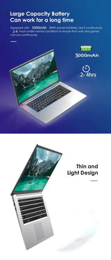 14 inch Cheap  Windows 10 Laptop Notebook Student Laptops WiFi Bluetooth Camera Computer - Lootquake