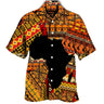Colourful Bohemia African Graphic Shirts For Men Clothing Fashion Mens Short Sleeve Casual Y2k Lapel Blouse Summer Beach Tops - Lootquake