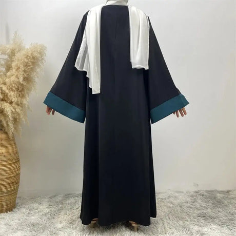 Eid Muslim Party Dress for Women Ramadan Abaya Fake 2 Piece Long Dress Morocco Vestidos Largos Dubai Turkey Robe Jalabiya 2024 - Lootquake
