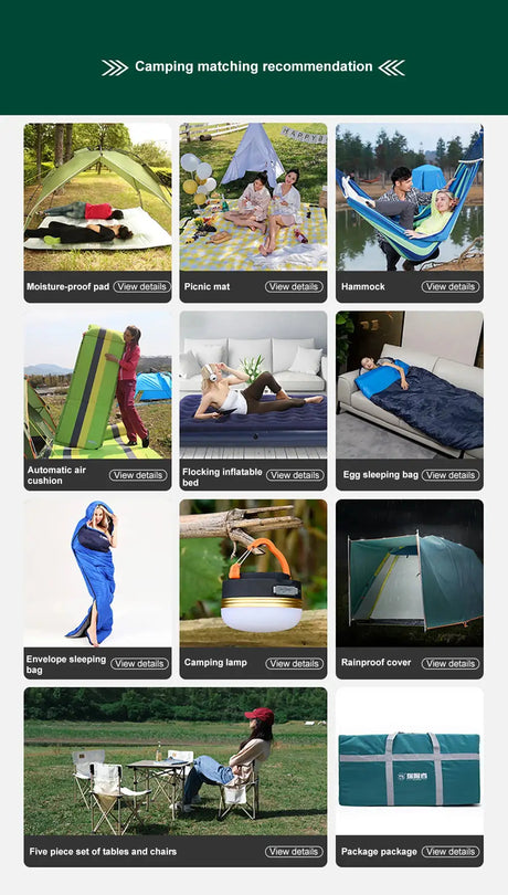 Waterproof Picnic Mat Beach Mattress Sleeping Pad Aluminum Foil EVA Foam Mat Outdoor Tent Footprint Ultralight Camping Mat - Lootquake