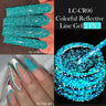 LILYCUTE 5ml Liner Gel Nail Polish UV LED Nail Art Paint Gel Gorgeous Glitter French Effect Semi Permanent Nail Painting UV Gel