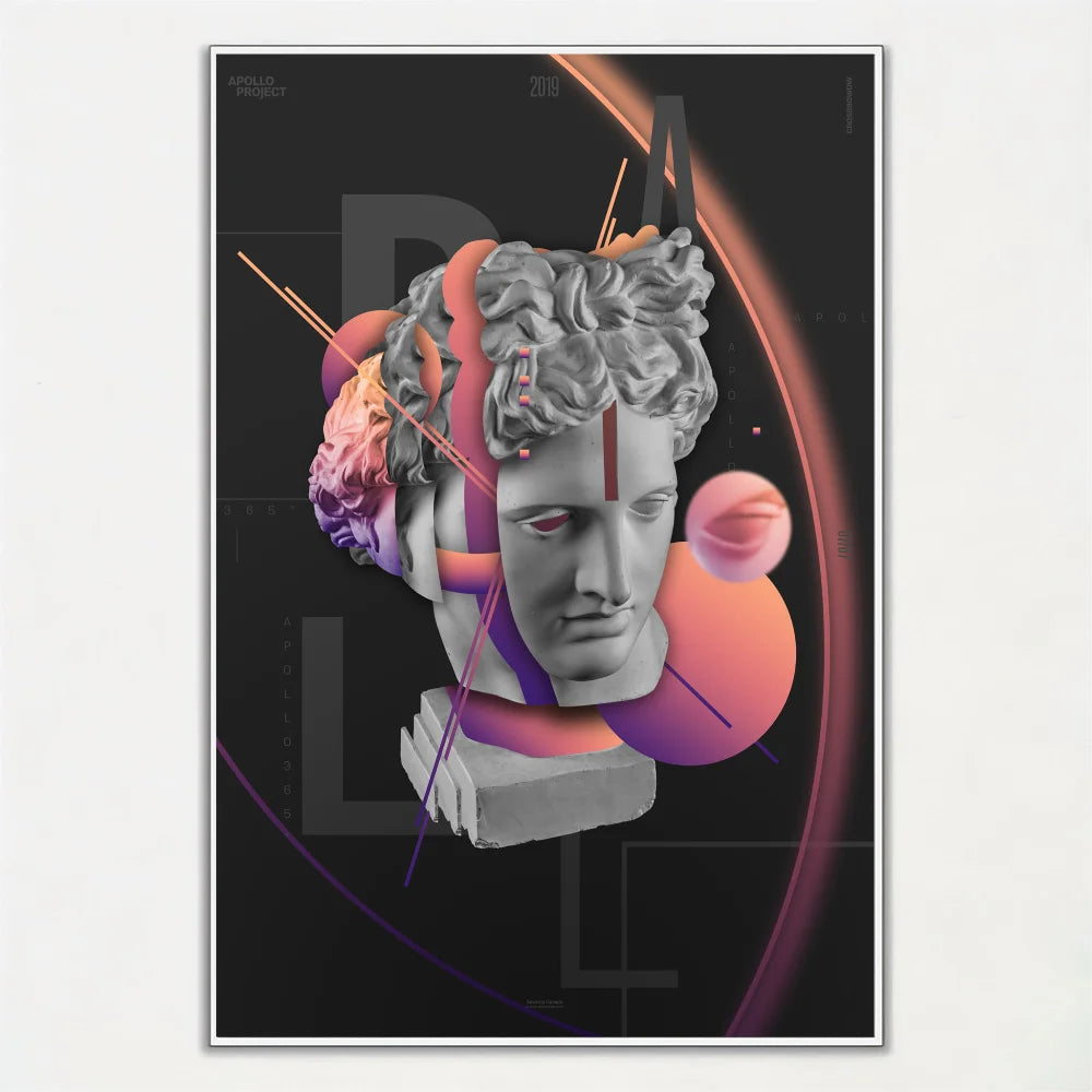 1pc-Statue David Graphic Designer Poster Paper Print Home Living Room Bedroom Entrance Bar Cafe Art Painting Decor