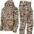 Camo Winter Tactical Sets Men Shark Skin Soft Shell Hooded Jacket+Multi-pocket Straight Cargo Pant 2Pcs Suits Waterproof Set - Lootquake