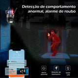 Cámara de seguridad Icsee, inalámbrica, IP, wifi, exterior, HD, 6 MP, impermeable, 4K, Ultra HD, a prueba de polvo.