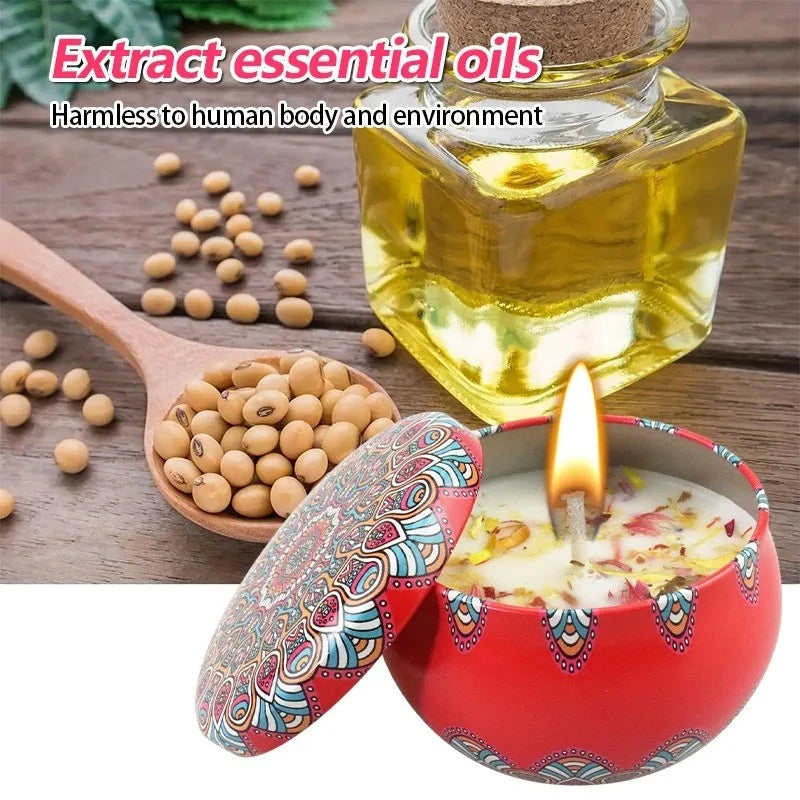 Vela perfumada hecha a mano con aromaterapia de soja natural. Ideal para cumpleaños, Año Nuevo, Día del Maestro, Navidad, fiestas y regalos del Día de la Madre.