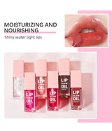 Lip Glow Oil Jelly Lip Gloss Set Long Lasting Permanent Lipstick Woman Tint for Lips Stick Free Shipping Lipgloss Glosses Stain