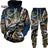 New 3D Fishing Art Print Casual Couple Hoodies Outfits Hip Hop Streetwear Hooded Sweatshirt+Sweat Pants Men's Tracksuit Set - Lootquake