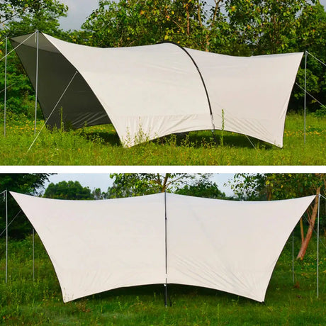 Large Camping Dome shelter Fire shelter Bull shelter type tent oversized habi tarp shelter Habitat Tunnel type Camping Shelter - Lootquake